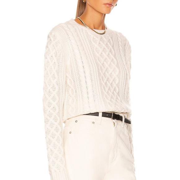 Nili Lotan Jodelle Sweater in Ivory - Picture 5 of 6